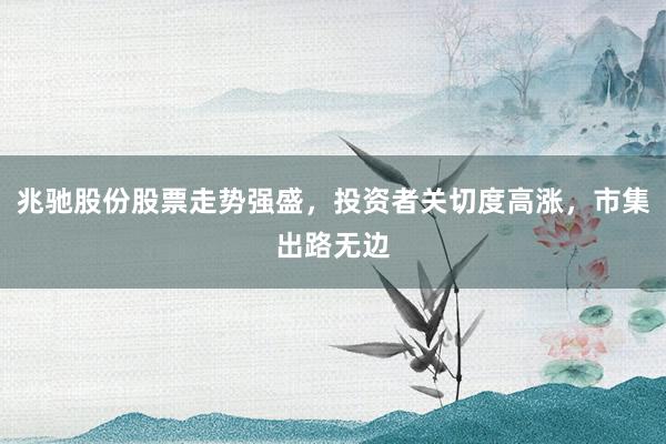 兆驰股份股票走势强盛，投资者关切度高涨，市集出路无边